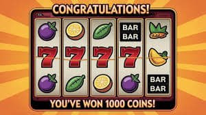 Ilustrasi bermain slot online dan live casino di gemoyslot